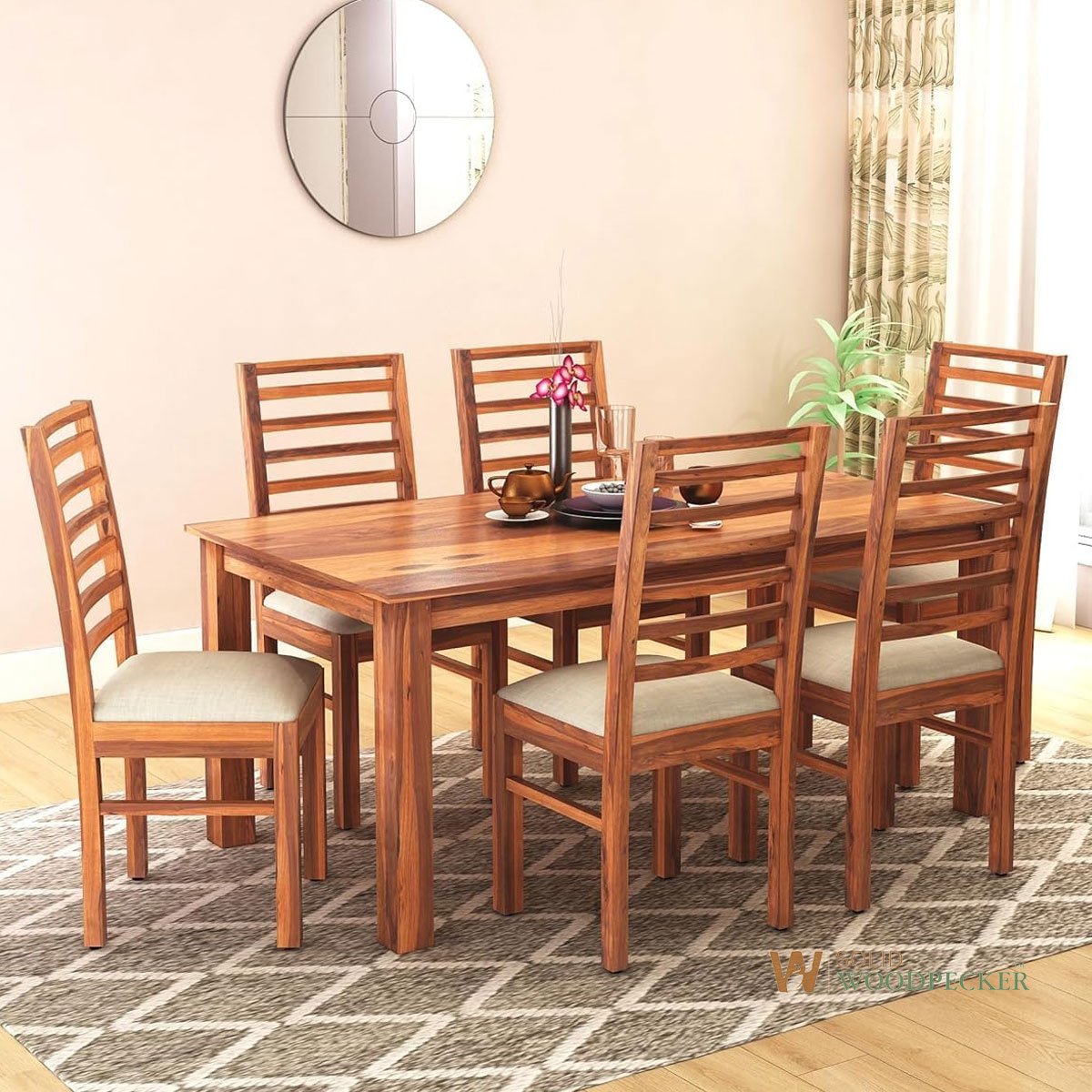 Urban Chic Wooden Dining Set