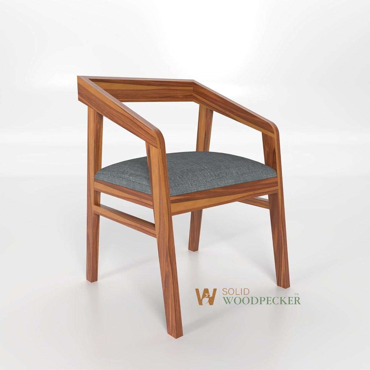 Modern Grey Accent Chair